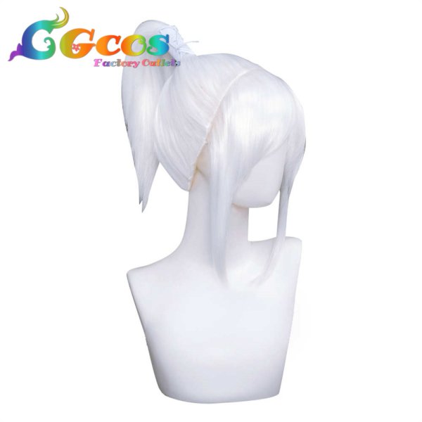 画像2: Sky 星を紡ぐ子どもたち ウィッグ シルバー Sバージョン コスプレ衣装 (2)