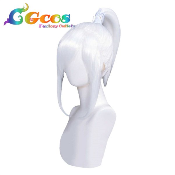 画像3: Sky 星を紡ぐ子どもたち ウィッグ シルバー Sバージョン コスプレ衣装 (3)