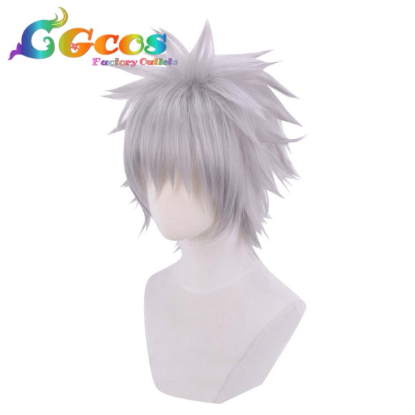 画像2: 新世紀エヴァンゲリオン ウィッグ 渚カヲル コスプレ衣装 (2)