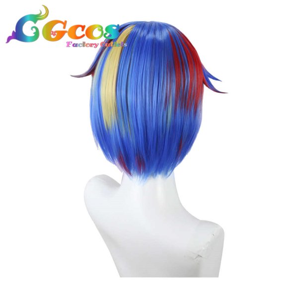 画像3: イブプロジェクト ウィッグ 青凪レイト コスプレ衣装 (3)