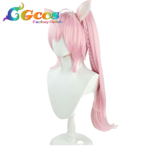 画像2: バーチャルYouTuber ウィッグ VTuber 博衣こより お正月衣装 コスプレ衣装 (2)