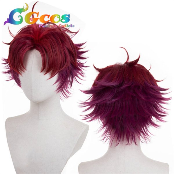 画像2: Paradox Live(パラライ) ウィッグ 朱雀野アレン コスプレ衣装 (2)