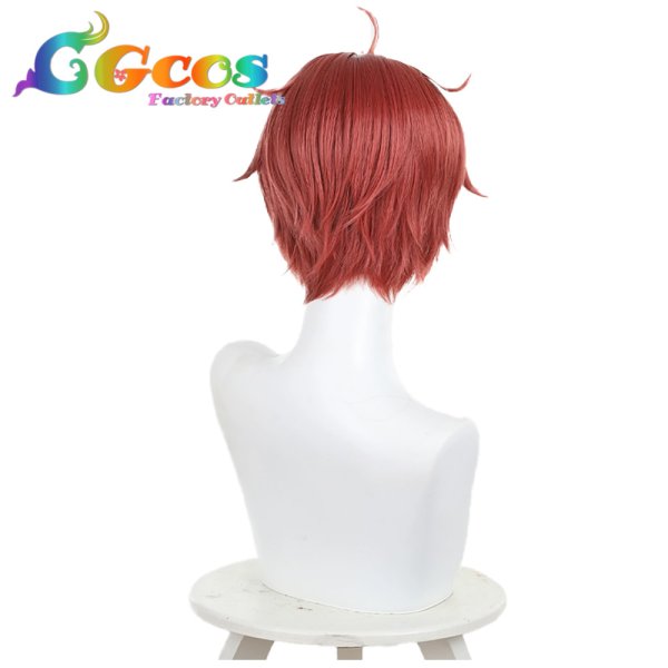 画像2: ダンダダン ウィッグ 円城寺仁 コスプレ衣装 (2)