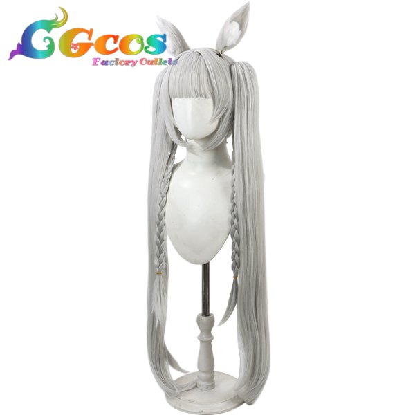 画像2: アズールレーン ウィッグ 朝凪 コスプレ衣装 (2)