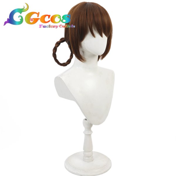 画像2: デリシャスパーティー?プリキュア ウィッグ 華満らん(キュアヤムヤム) コスプレ衣装 (2)