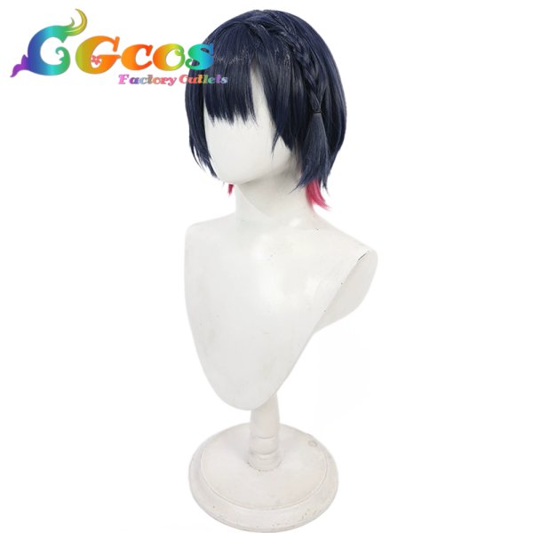 画像2: バーチャルYouTuber ウィッグ VTuber 山神カルタ 織姫星 コスプレ衣装 (2)