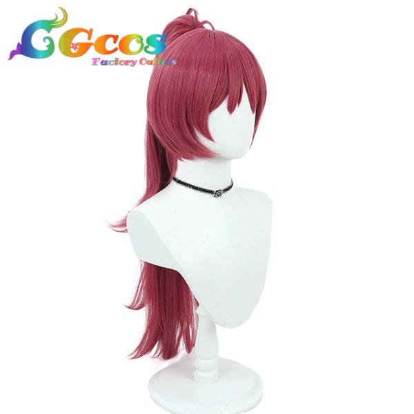 画像3: 魔法少女まどか☆マギカ ウィッグ 佐倉杏子 コスプレ衣装 (3)