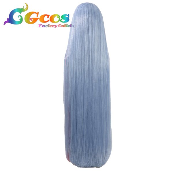 画像4: ブルーアーカイブ ウィッグ 蒼森ミネ コスプレ衣装 (4)