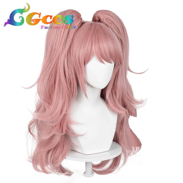 画像2: ダンガンロンパ 希望の学園と絶望の高校生 ウィッグ 江ノ島盾子 コスプレ衣装 (2)