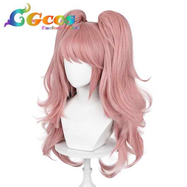 画像3: ダンガンロンパ 希望の学園と絶望の高校生 ウィッグ 江ノ島盾子 コスプレ衣装 (3)