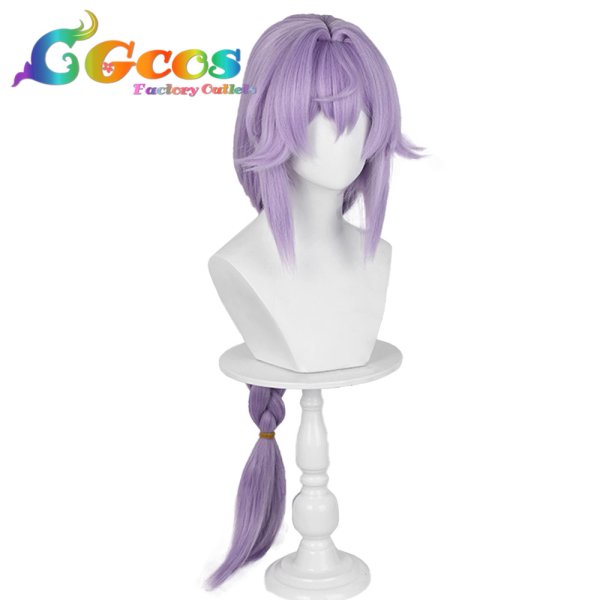 画像3: 崩壊:スターレイル ウィッグ 白珠 コスプレ衣装 (3)