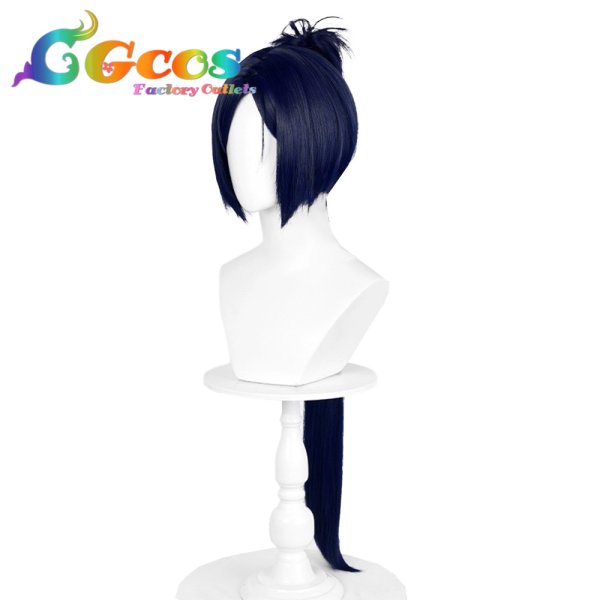 画像2: 家庭教師ヒットマンREBORN! ウィッグ 六道骸 コスプレ衣装 (2)