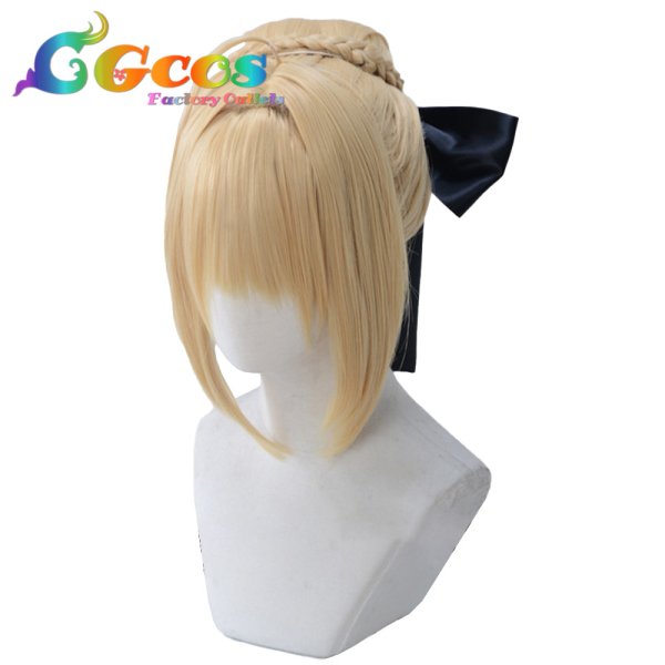 画像2: Fate/Grand Order ウィッグ FGO ネロ・クラウディウス 花嫁 コスプレ衣装 (2)