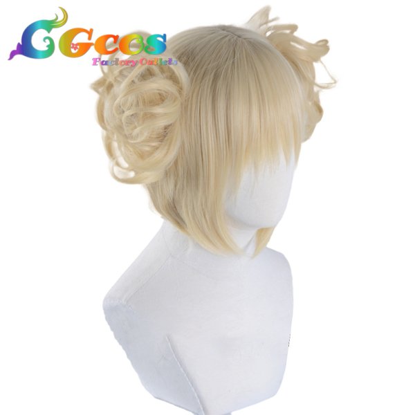 画像2: 僕のヒーローアカデミア ウィッグ 渡我被身子 コスプレ衣装 (2)