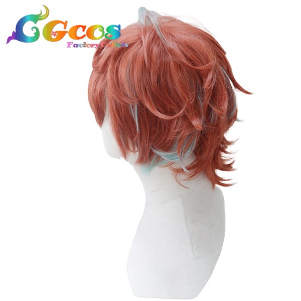 画像2: ヒプノシスマイク ウィッグ 観音坂独歩 コスプレ衣装 (2)