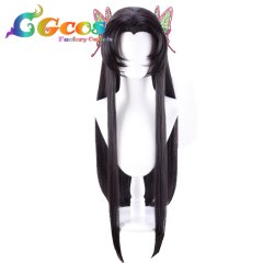鬼滅の刃　ウィッグ　胡蝶カナエ　コスプレ衣装