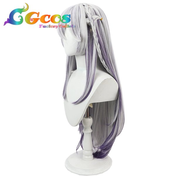 画像3: バーチャルYouTuber ウィッグ VTuber 東雪蓮 コスプレ衣装 (3)