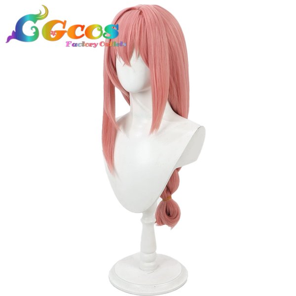 画像2: ゼンレスゾーンゼロ ウィッグ 月城柳 コスプレ衣装 (2)