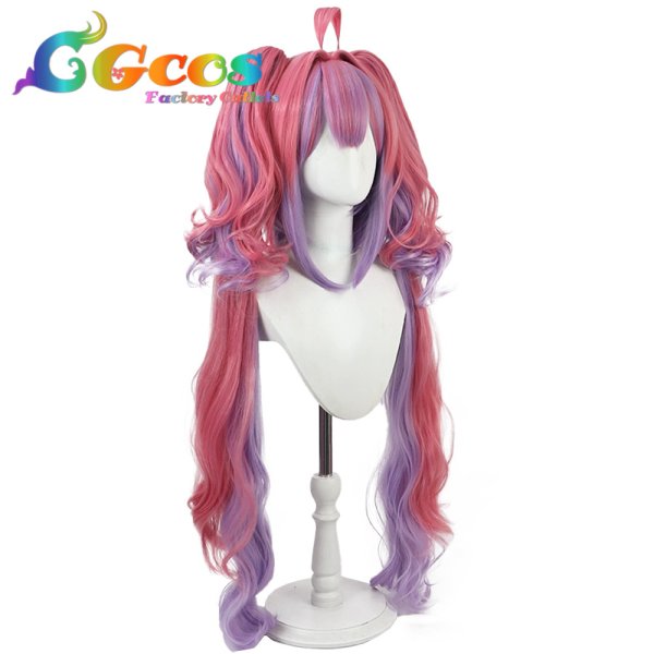 画像3: バーチャルYouTuber ウィッグ Vtuber 綺々羅々ヴィヴィ コスプレ衣装 (3)