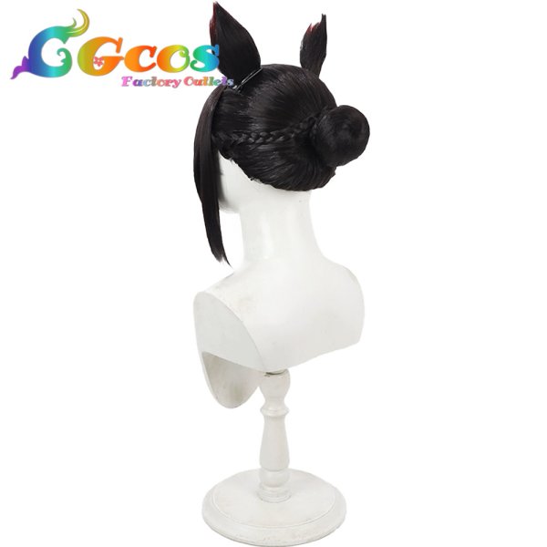 画像4: バーチャルYouTuber　ウィッグ　VTuber　戌亥とこ　メイド服(洋風)　コスプレ衣装 (4)