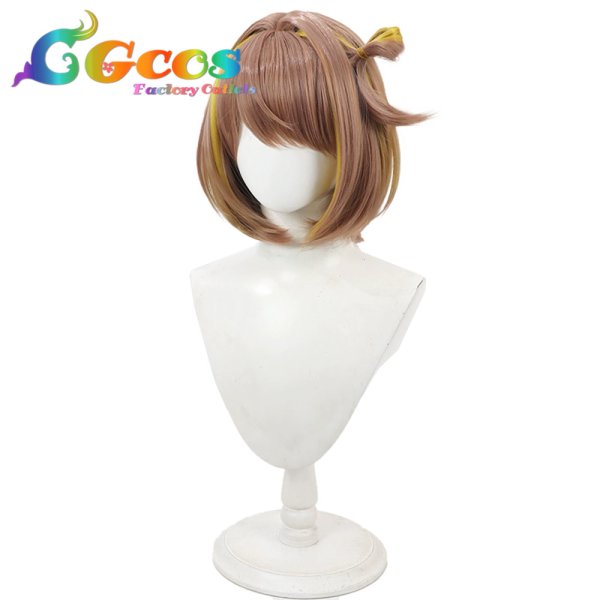 画像2: バーチャルYouTuber ウィッグ VTuber 千燈ゆうひ コスプレ衣装 (2)