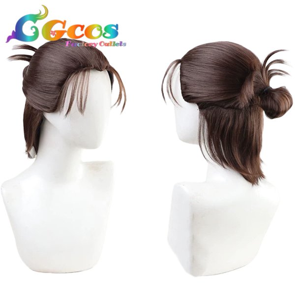 画像2: 進撃の巨人 ウィッグ エレン・イェーガー The Final Season完結編 機関銃手 コスプレ衣装 (2)