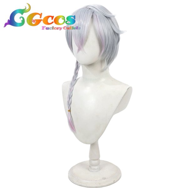 画像2: 雀魂 ウィッグ ライアン コスプレ衣装 (2)