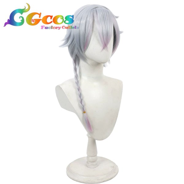 画像4: 雀魂 ウィッグ ライアン コスプレ衣装 (4)