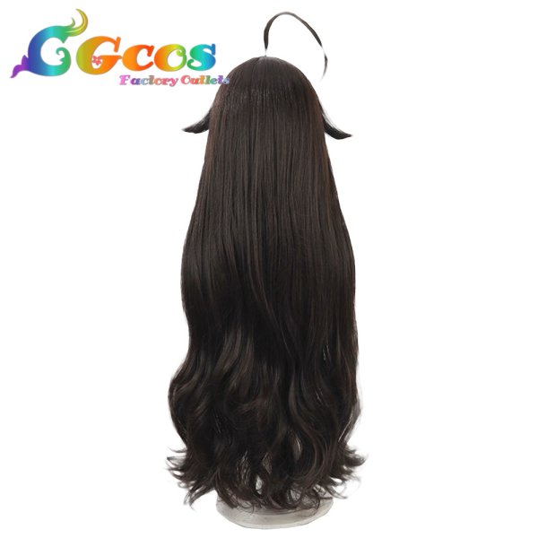 画像2: ブルーアーカイブ ウィッグ 鬼怒川カスミ コスプレ衣装 (2)