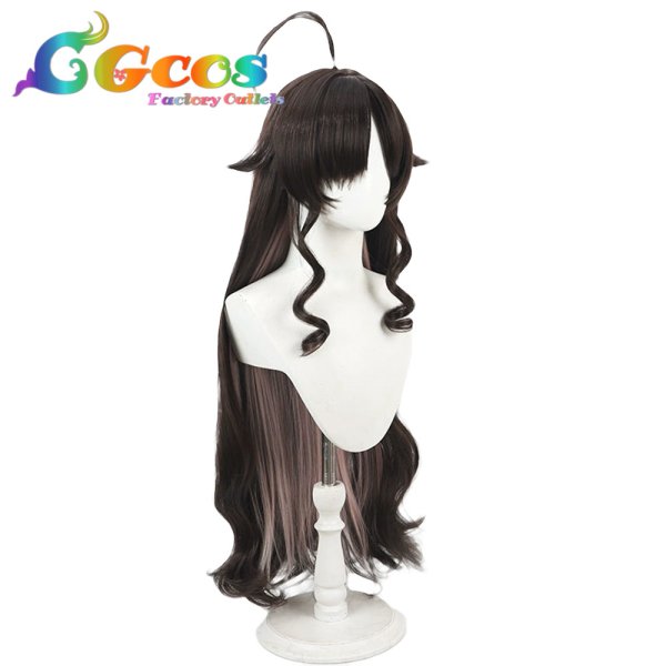 画像3: ブルーアーカイブ ウィッグ 鬼怒川カスミ コスプレ衣装 (3)