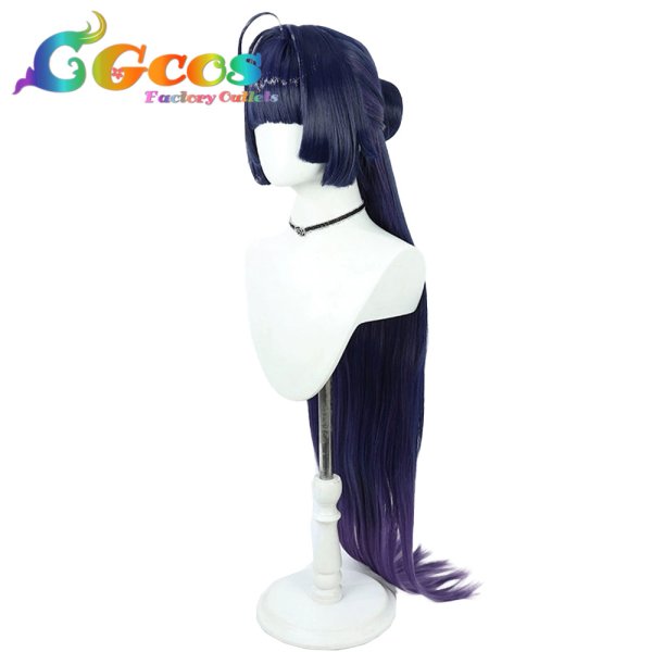 画像2: 崩壊3rd　ウィッグ　雷電芽衣　春の夜雨　コスプレ衣装 (2)