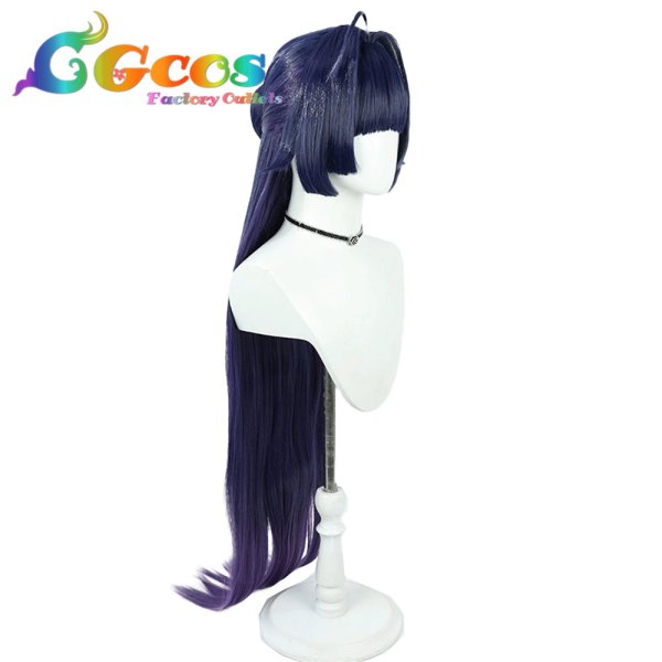 画像3: 崩壊3rd　ウィッグ　雷電芽衣　春の夜雨　コスプレ衣装 (3)