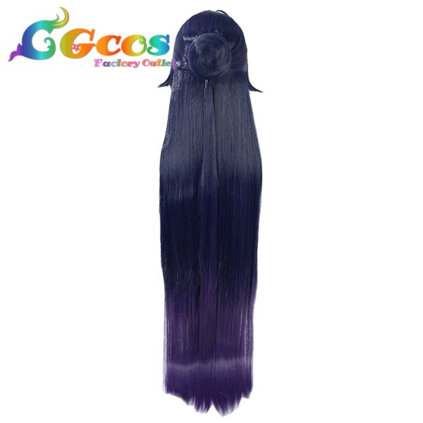 画像4: 崩壊3rd　ウィッグ　雷電芽衣　春の夜雨　コスプレ衣装 (4)