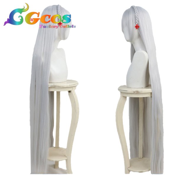 画像3: アークナイツ ウィッグ ワルファリン コスプレ衣装 (3)