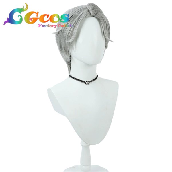 画像4: IdentityV 第五人格 ウィッグ 納棺師(イソップ・カール) ミニアクリルアート コスプレ衣装 (4)