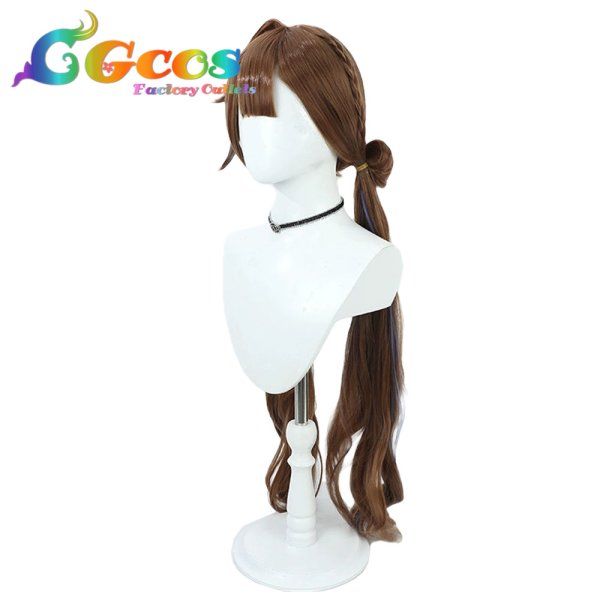 画像4: 崩壊3rd ウィッグ 李素裳 玉騎士・月痕 コスプレ衣装 (4)