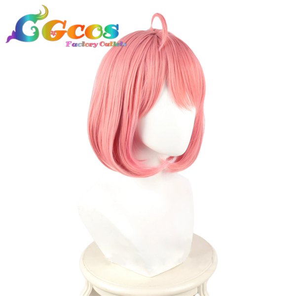 画像2: SPY×FAMILY(スパイファミリー) ウィッグ アーニャ・フォージャー(Anya Forger) コスプレ衣装 (2)