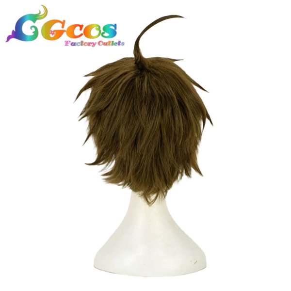 画像2: スーパーダンガンロンパ2 さよなら絶望学園 ウィッグ 日向創 コスプレ衣装 (2)