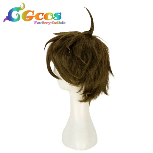 画像3: スーパーダンガンロンパ2 さよなら絶望学園 ウィッグ 日向創 コスプレ衣装 (3)