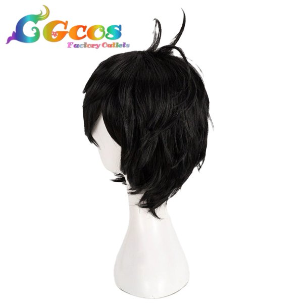 画像2: 東京卍リベンジャーズ ウィッグ 花垣武道 現代 コスプレ衣装 (2)