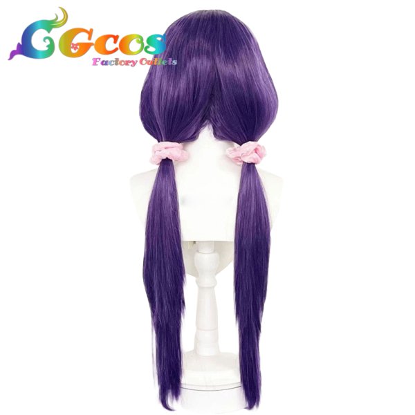 画像2: ラブライブ! School idol project ウィッグ 東條希 コスプレ衣装 (2)