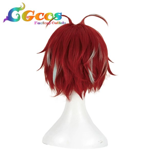 画像3: ヒプノシスマイク ウィッグ 観音坂独歩 コスプレ衣装 (3)