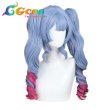 画像1: VOCALOID　ウィッグ　初音ミク　ラビットホール　巻き髪　コスプレ衣装 (1)