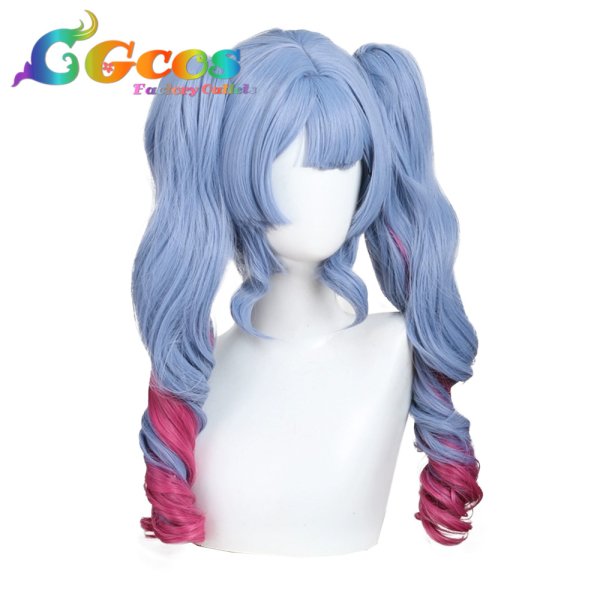 画像1: VOCALOID　ウィッグ　初音ミク　ラビットホール　巻き髪　コスプレ衣装 (1)