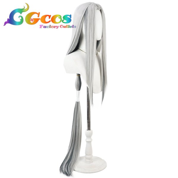 画像2: 刀剣乱舞 ウィッグ 姫鶴一文字 コスプレ衣装 (2)