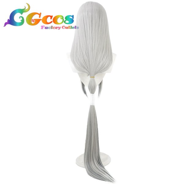 画像3: 刀剣乱舞 ウィッグ 姫鶴一文字 コスプレ衣装 (3)