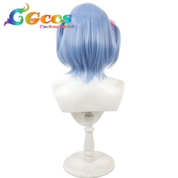 画像2: バーチャルYouTuber ウィッグ VTuber 兎田ぺこら 水着 コスプレ衣装 (2)