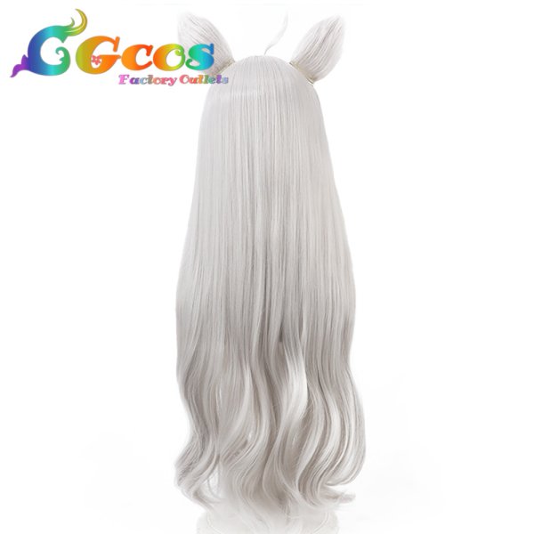 画像5: バーチャルYouTuber ウィッグ Vtuber 獅白ぼたん 地雷系衣装 コスプレ衣装 (5)