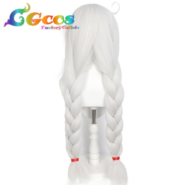 画像2: 崩壊3rd　ウィッグ　キアナ・カスラナ　領域装・白練　コスプレ衣装 (2)