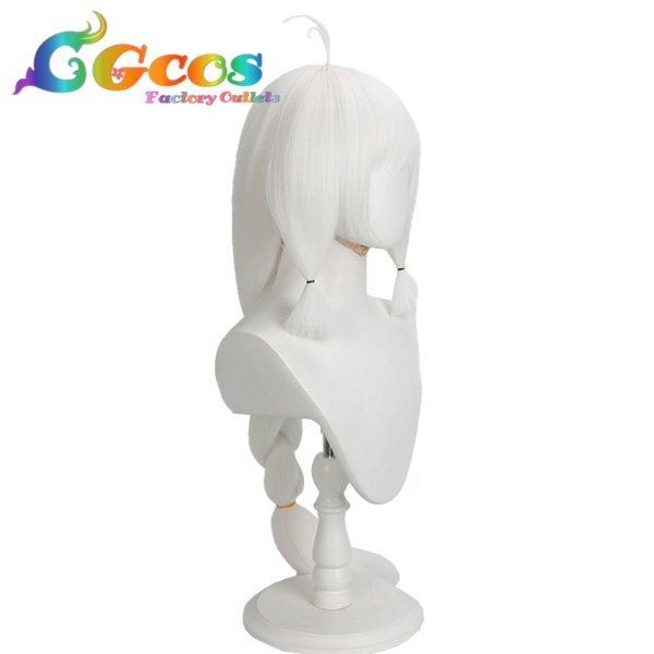 画像2: Sky 星を紡ぐ子どもたち ウィッグ 引っ込み思案な読書家(Timid Bookworm) コスプレ衣装 (2)